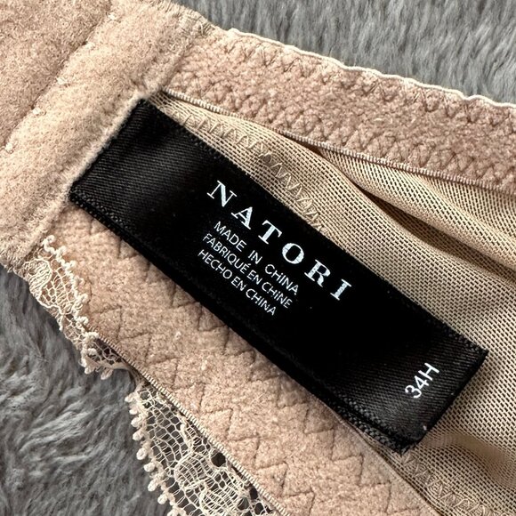 Natori Mesh Lined Underwire Bra Women's size 34H 34DDDDD - Picture 4 of 4